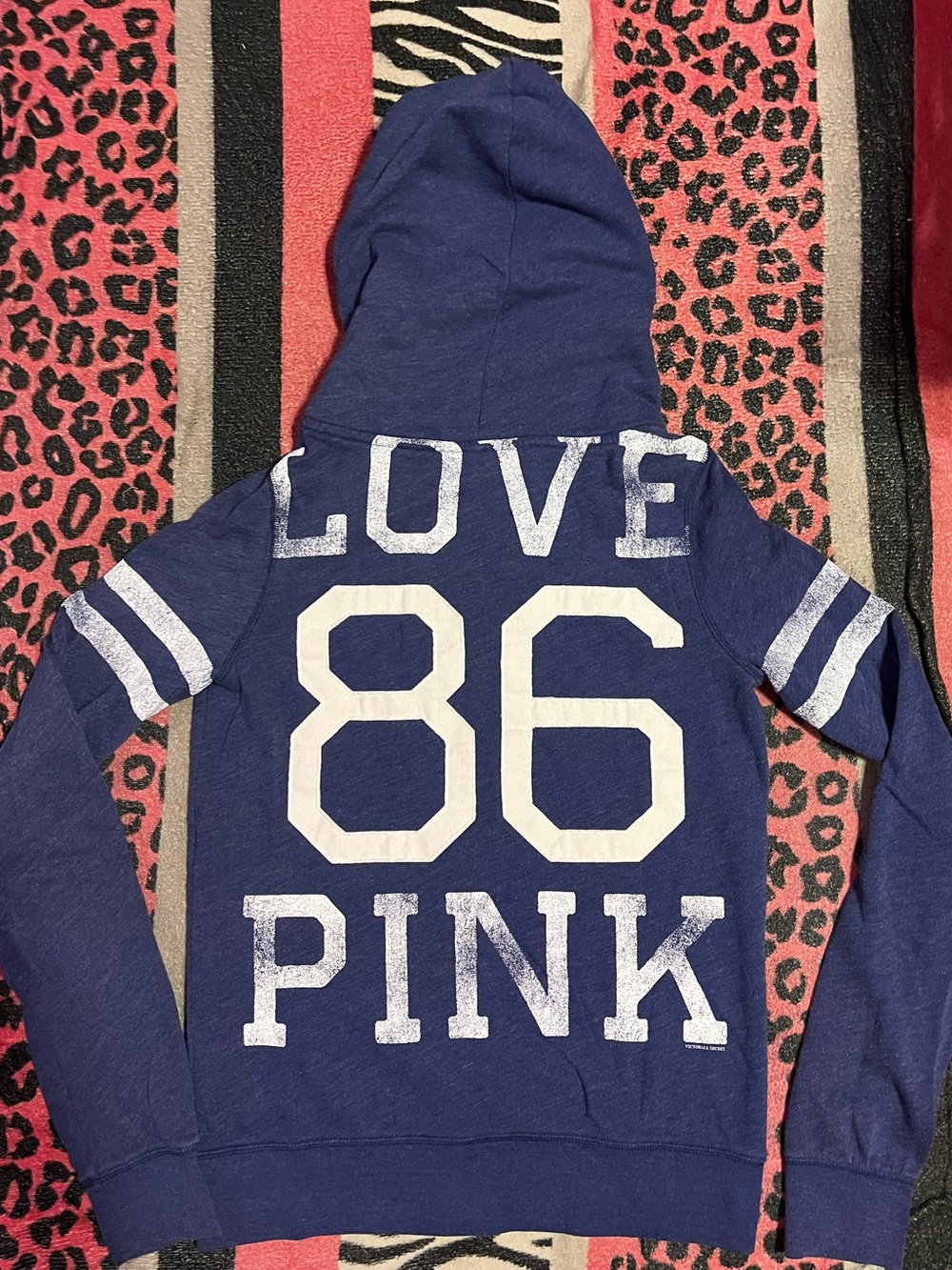 Vintage PINK Victoria's Secret 2011 zip up jacket